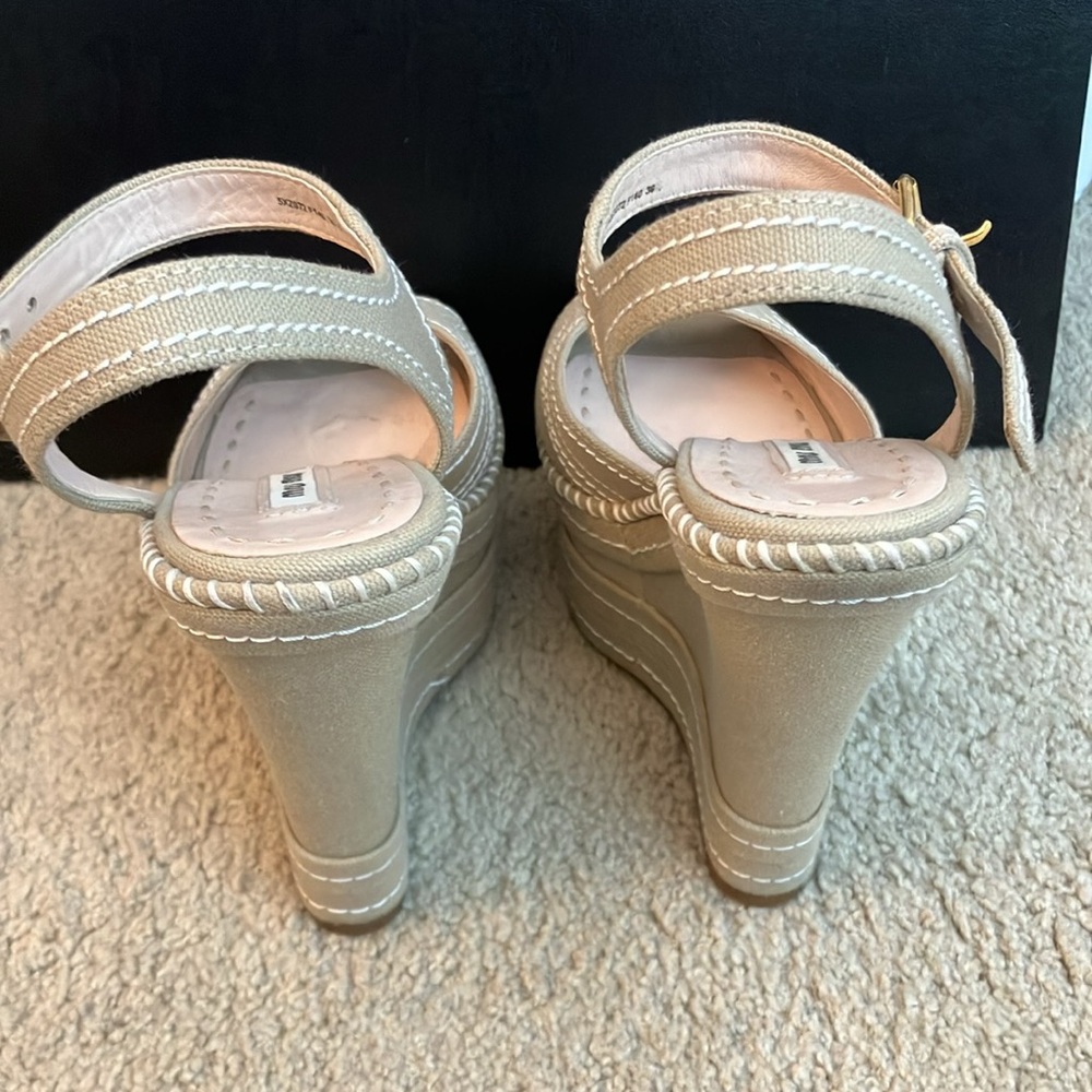 Miu Miu Platform Sandal - image 3